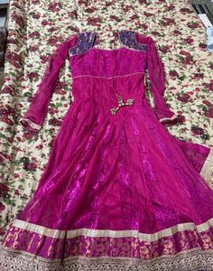 Stunning Pink &amp; Purple Lehenga Choli