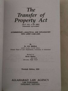 Transfer of Property Act - S.N. Shukla