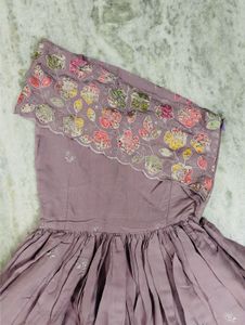 Beautiful one shoulder  Gown