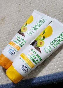 Duo Organic Harvest Sunscreens