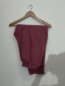 Women's pink linen co-ord set