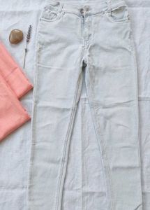 Light Wash Slim-Fit Jeans