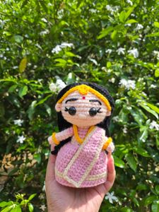 Handmade Crochet Radharani