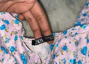 Floral Print Crop Top