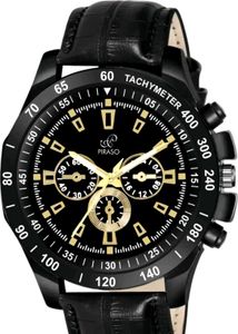 Stylish Black Chronograph Watch