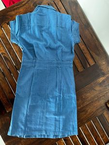 barely used blue Mango dress