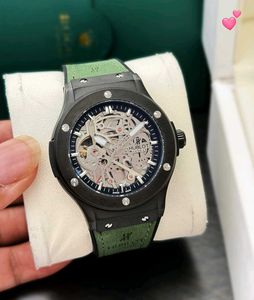 Hublot Skeleton Dial Watch
