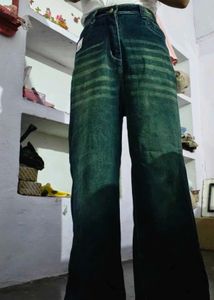 ZARA Wide Leg Jeans