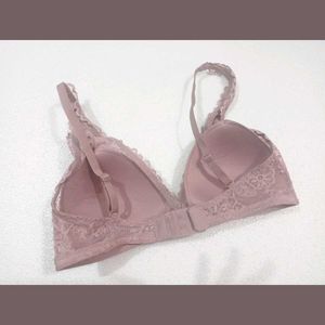 Mauve Lace Co-ord Lingerie Set