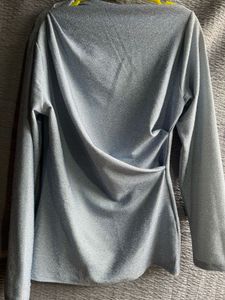 Sparkly Blue Long Sleeve Top