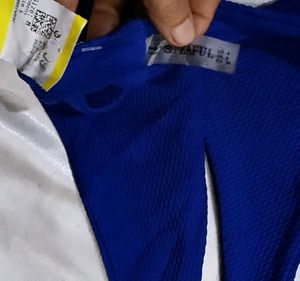 Blue Sports Bra