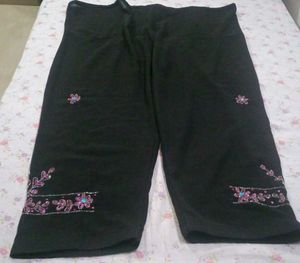 Elegant Black Embroidered Kurta Set