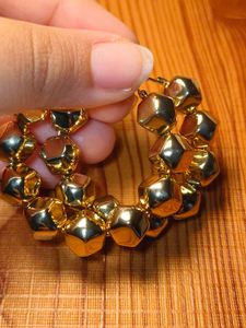 Chunky Geometric Hoop Earrings
