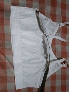 Combo White &amp; Black Cotton Bra