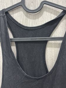 Black Racerback Tank Top