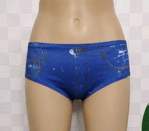 (1300)Denim Print Briefs
