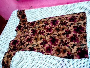 Floral Print Kurta