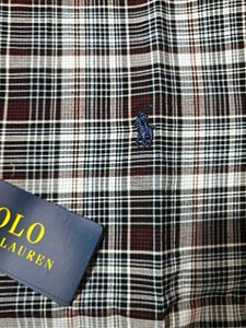 Men's Plaid Button-Down Shirt