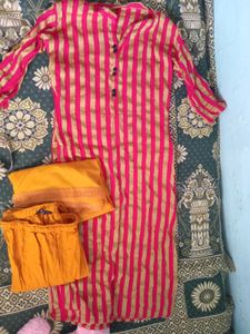 3 piece beautiful kurti set