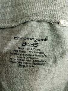 Grey Cotton Short (Boys)