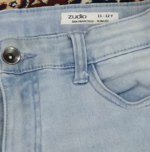 Light Wash Denim Jeans
