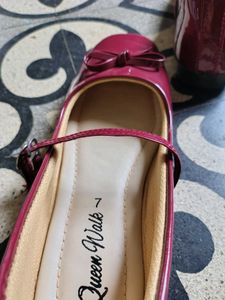 Elegant Red Patent Ballet Flats,🎀❤️
