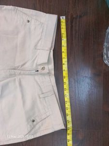 Men's Beige Casual Pants