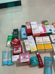 Skincare Lot: Moisturizers, Serums &amp; More