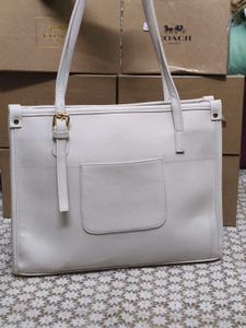 Stylish Cream Tote Bag