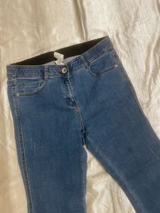 Blue Flare Jeans