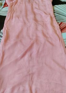 Pink Embellished Kurta Set