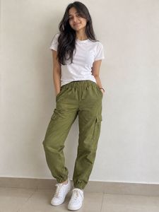 Olive Green Cargo Pants