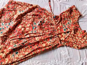 Boho Floral Print Summer Dress