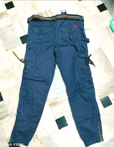 Red Camel Blue Casual Pants