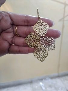 Beautiful Gold Plated Earrings Bought From Dubai