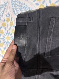 Flared Dark Wash Denim Jeans