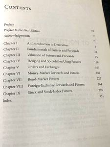 Futures Markets Book