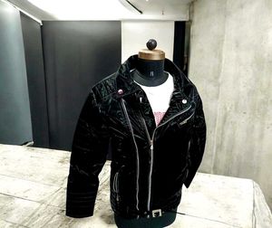 Winter Black Biker Jacket