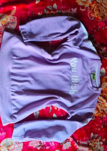 Richlook Women Crew Neck Purple Sweatshirt 💜