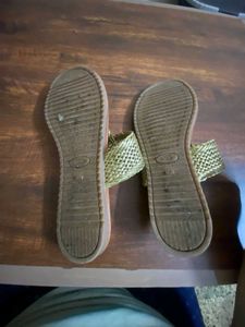 Woven Detail Flat Sandals
