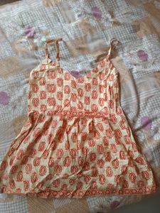 Bohemian Print Tunic Top