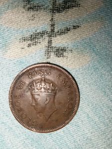 Rare 1959 India Quarter Anna Coin