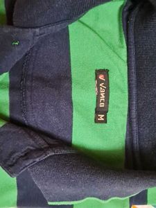 Men's Striped Polo T-Shirt