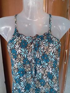 Floral Print Slip Dress
