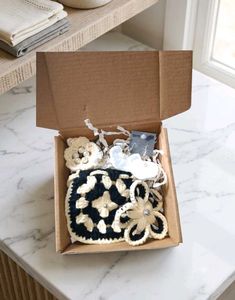 Crocheted Jewelry Set with Earrings