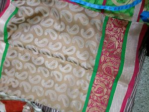 Multicolour Kurta With Heavy Dupatta In L Size