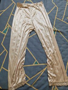 Women's Silky Lace Trimmed Leggings