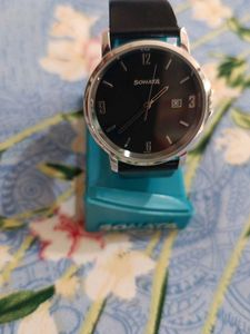 Men Leather Watch