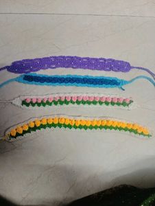 Handmade Crocheted Hair Bands/Accessories
