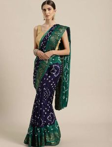 Beautiful Bandhani Saree